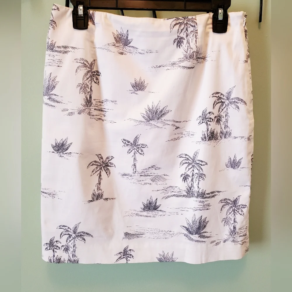 Talbots Cream Skirt - Picture 2 of 4